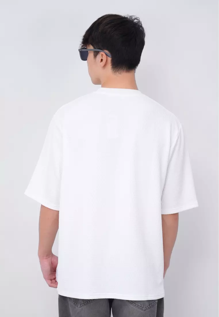 Ryusei T-shirt Oversize SORA Knit White