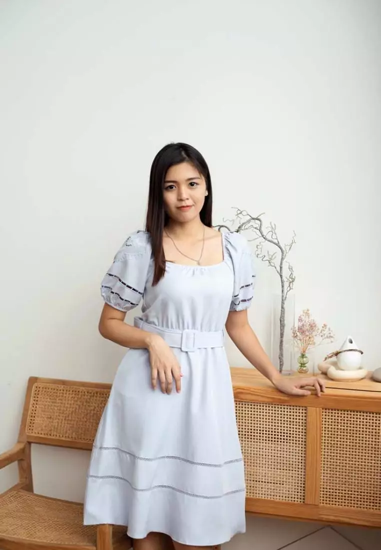 Buy Jojo Fashion House DRESS WITH MATCHING BELT 2025 Online