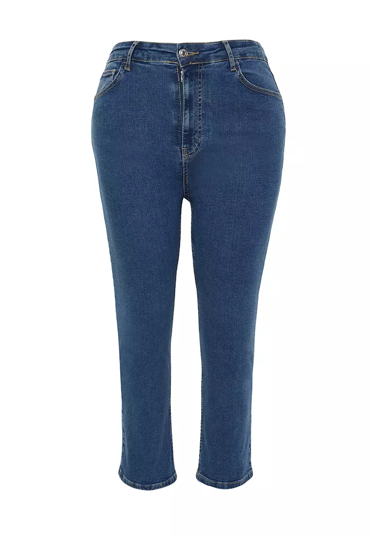 Stretchy High Waist Skinny Jeans