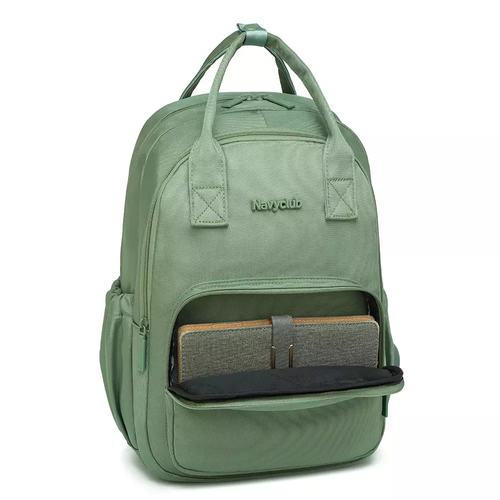 Navy Club Tas Ransel Kasual CFF - Backpack Daypack Tas Laptop Up to 14 Inch Tas Pria Wanita