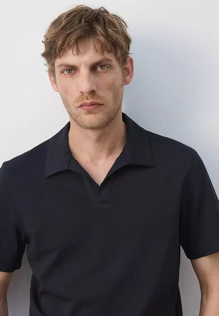 Slim Fit Piqué Polo Shirt