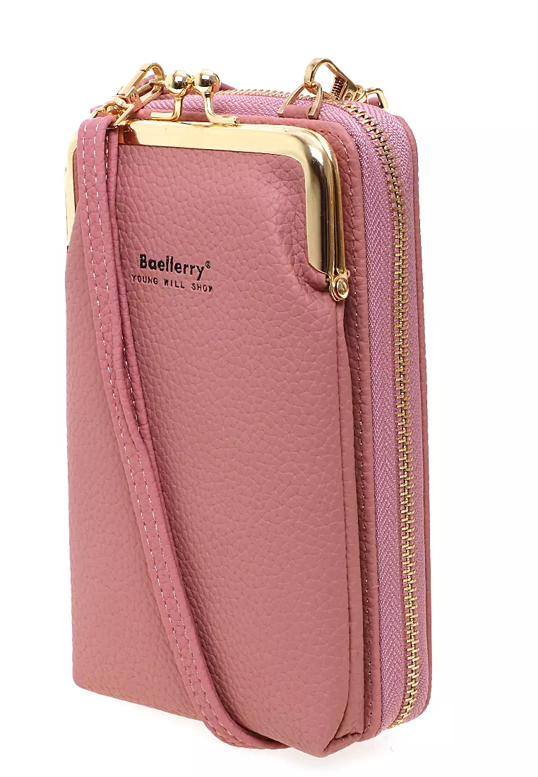 Jual Baellerry Sling Bag Tas Selempang Wanita Mini Design Many Slot  Material Leather Kulit ORIGINAL Original 2023