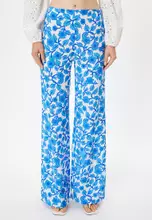 Blue Patterned