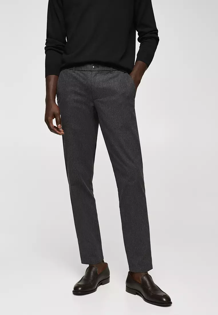 Chino on sale pinstripe black