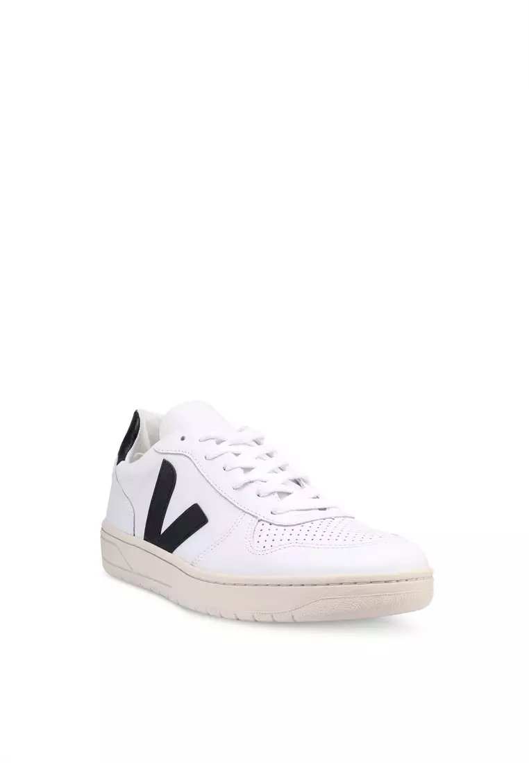 V-10 Leather Sneakers