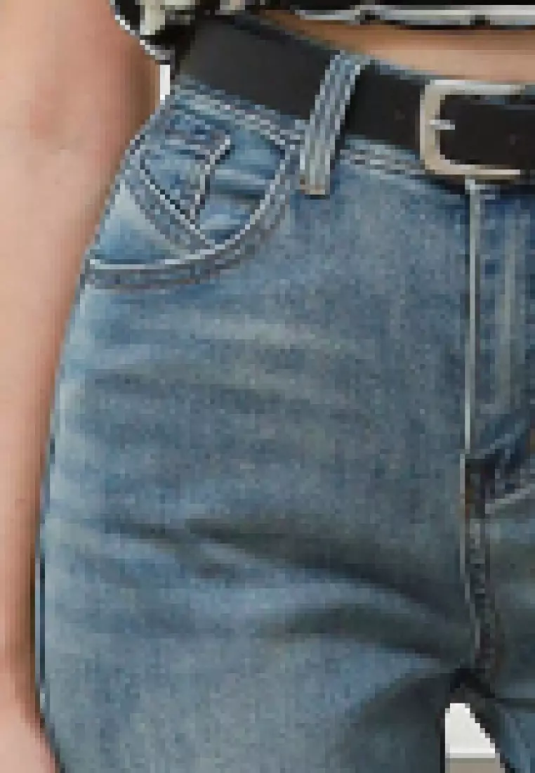 Liona Flare Jeans in Light blue