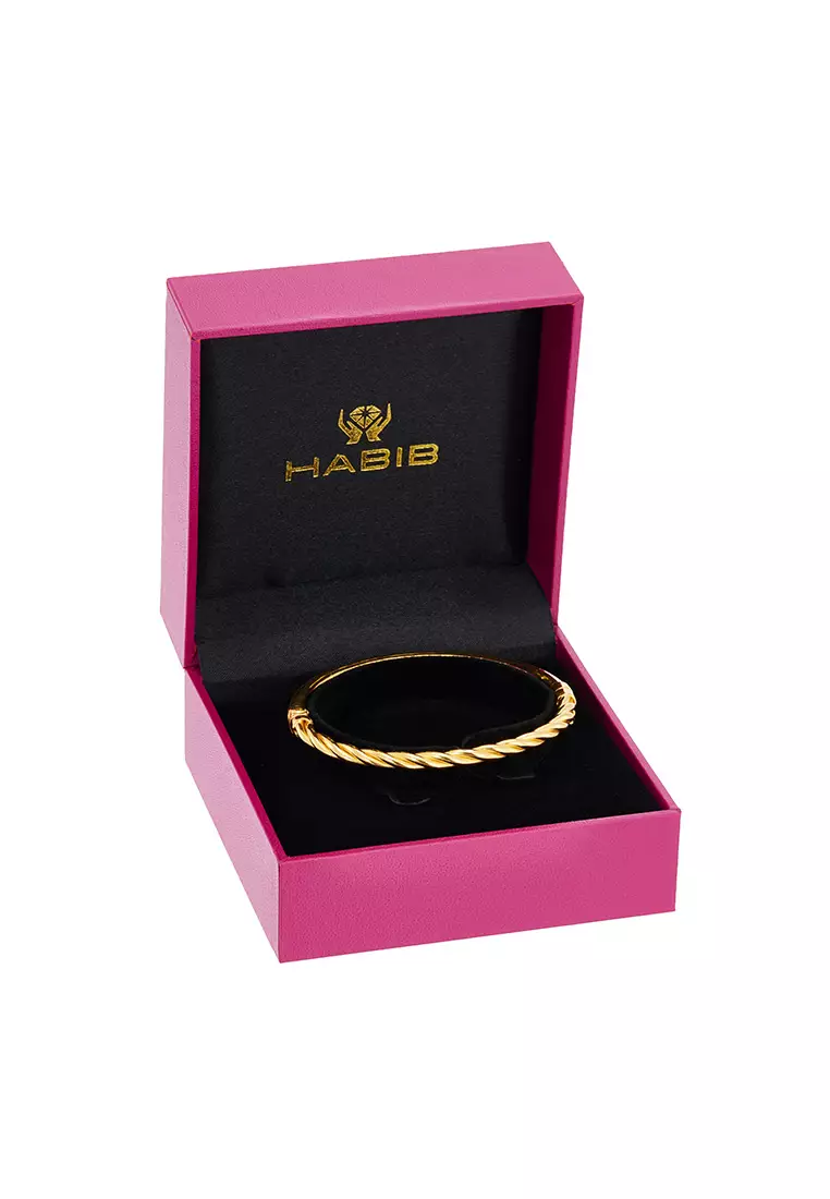 HABIB 916/22K Yellow Gold Bangle BK17520325