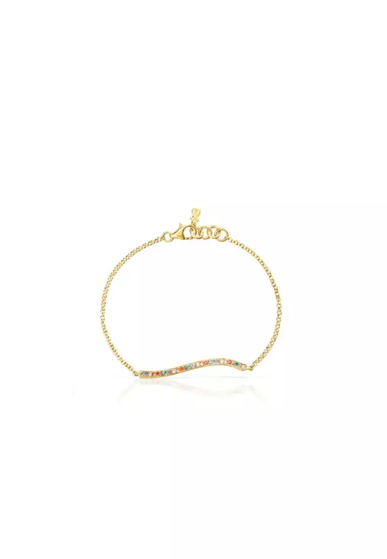 Tous TOUS Vibrant Colors Silver Vermeil Bracelet with Gemstones 2024 | Buy  Tous Online | ZALORA Hong Kong