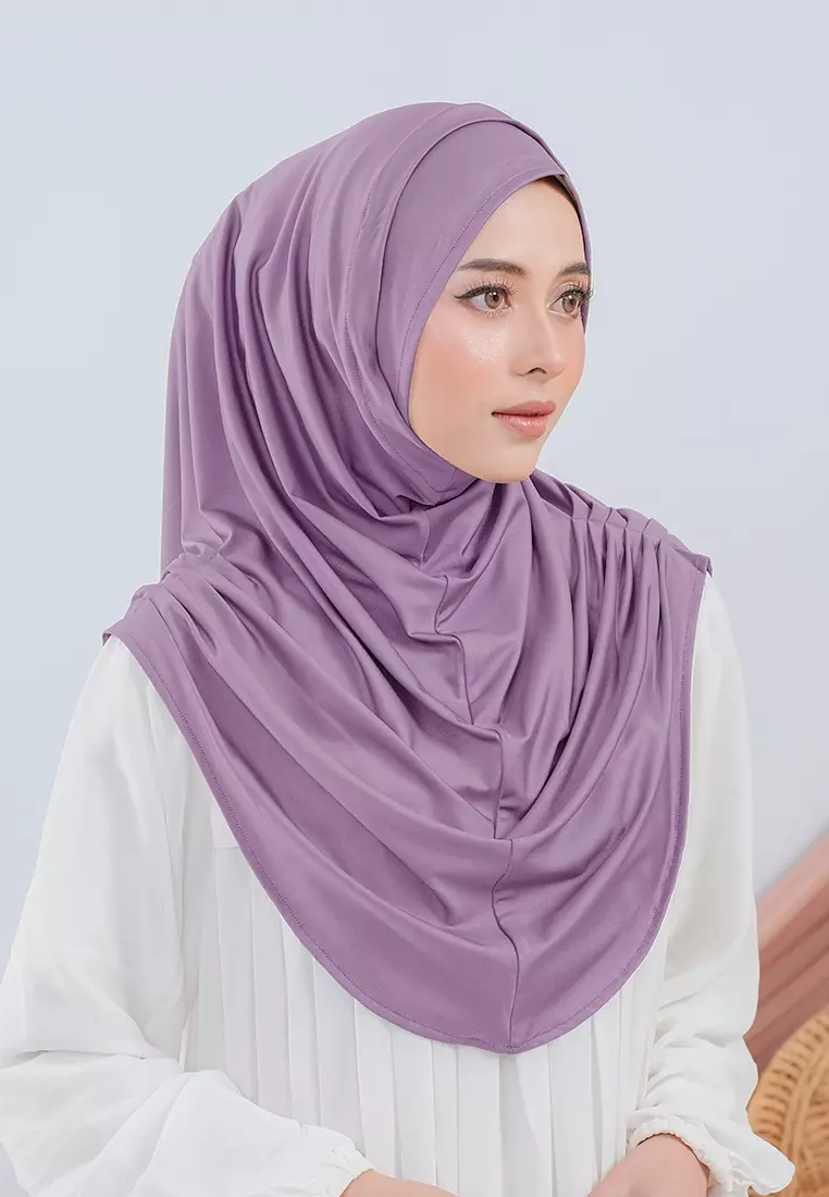 HIJAB INSTAN VALEEQA - PURPLE