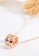 YOUNIQ YOUNIQ 18K Rosegold 3 Little Rings Necklace & DAFEN Bracelet Set B5B52AC71AE30AGS_7