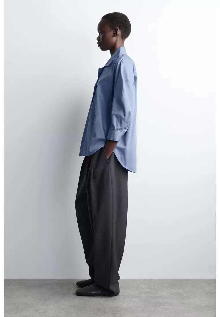 SCULPTURAL COTTON SHIRT