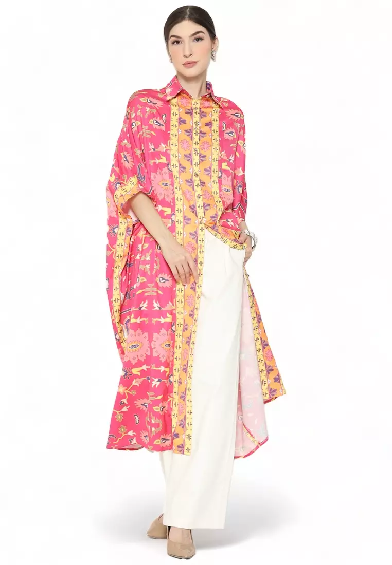 Kanzi Collared Kaftan