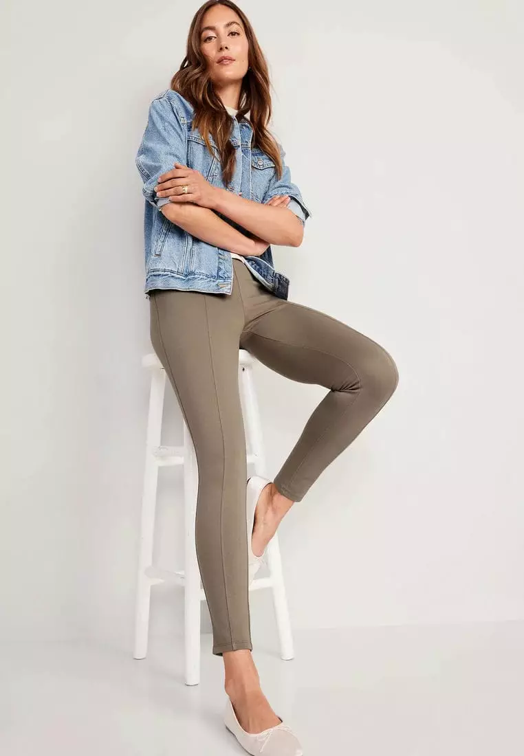 High-Waisted All-Seasons StretchTech 7/8-Length Hybrid Ankle Pants for Women, Old Navy