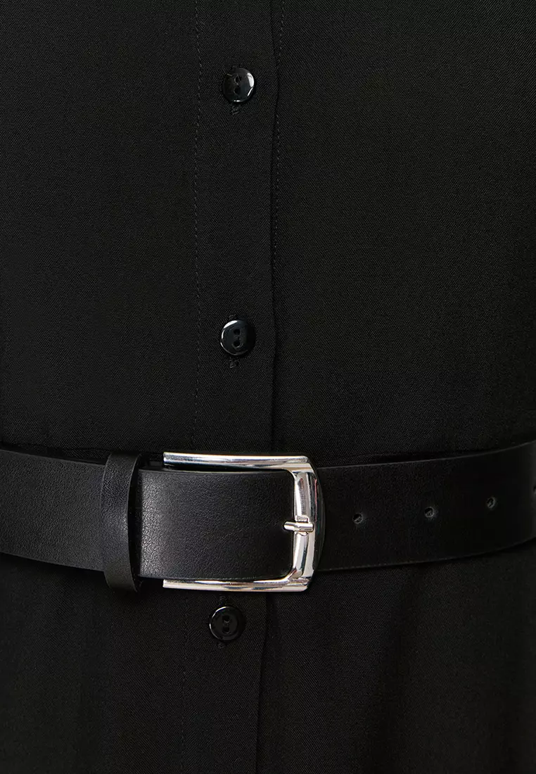 Belted Midi Dress