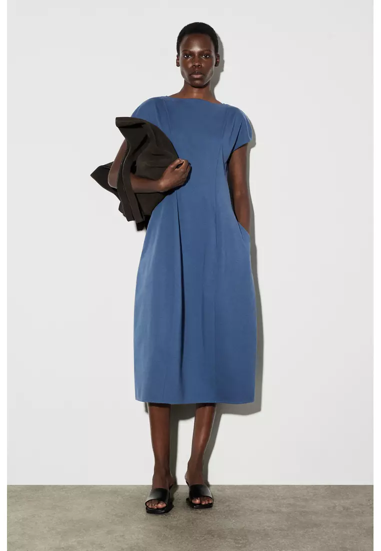 midi shirt dress short sleeve SHORT SLEEVE V NECK MIDI SHIRT DRESS  JULIA JORDAN