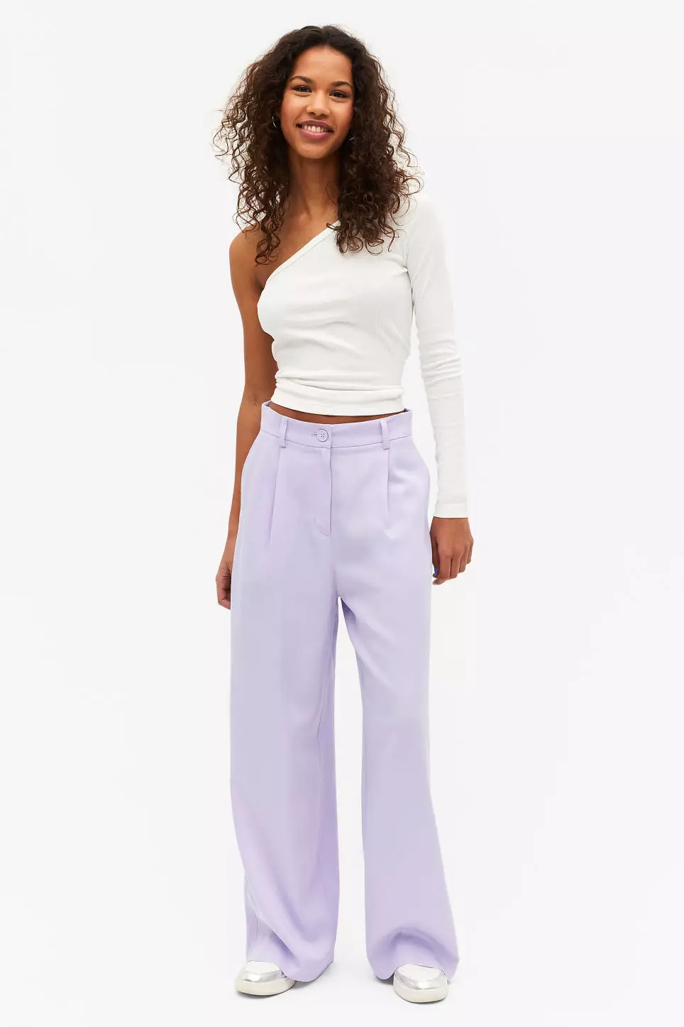 Monki wide online leg trousers