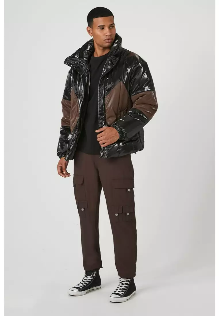 Forever 21 shop leather joggers