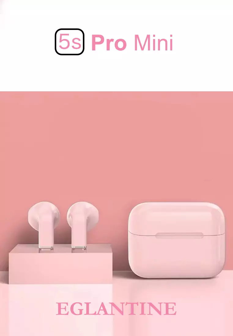 Value Deal - 5S PRO Mini Wireless Earbuds - TWS (True Wireless Stereo) - Pink + 1001 SENS® 100% pure and Natural Argan Oil - 50ml