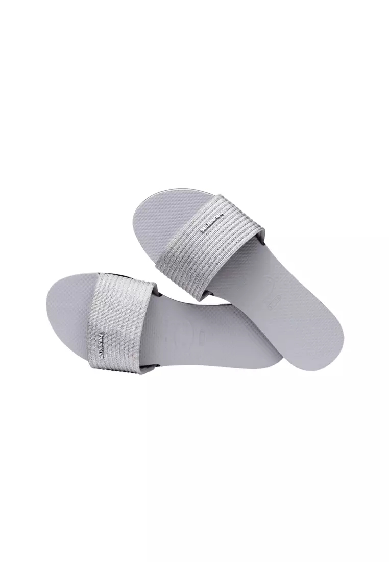 Havaianas You Malta Metallic Sandals ICE GREY