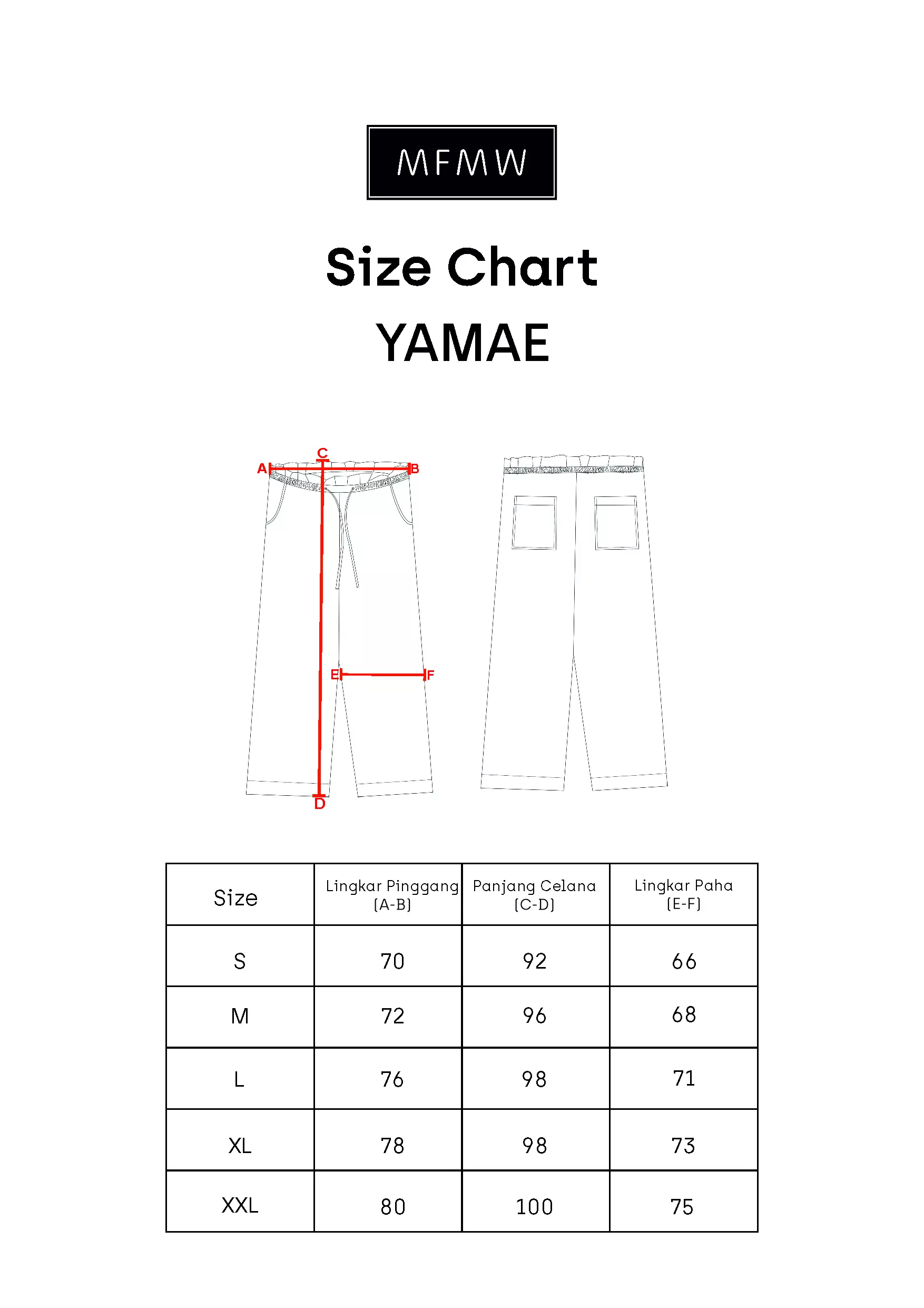 MFMW Yamae Celana Panjang Hijau
