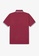 Fred Perry red M12 Twin Tipped Fred Perry Shirt (Maroon) C08ABAAD26FB98GS_3