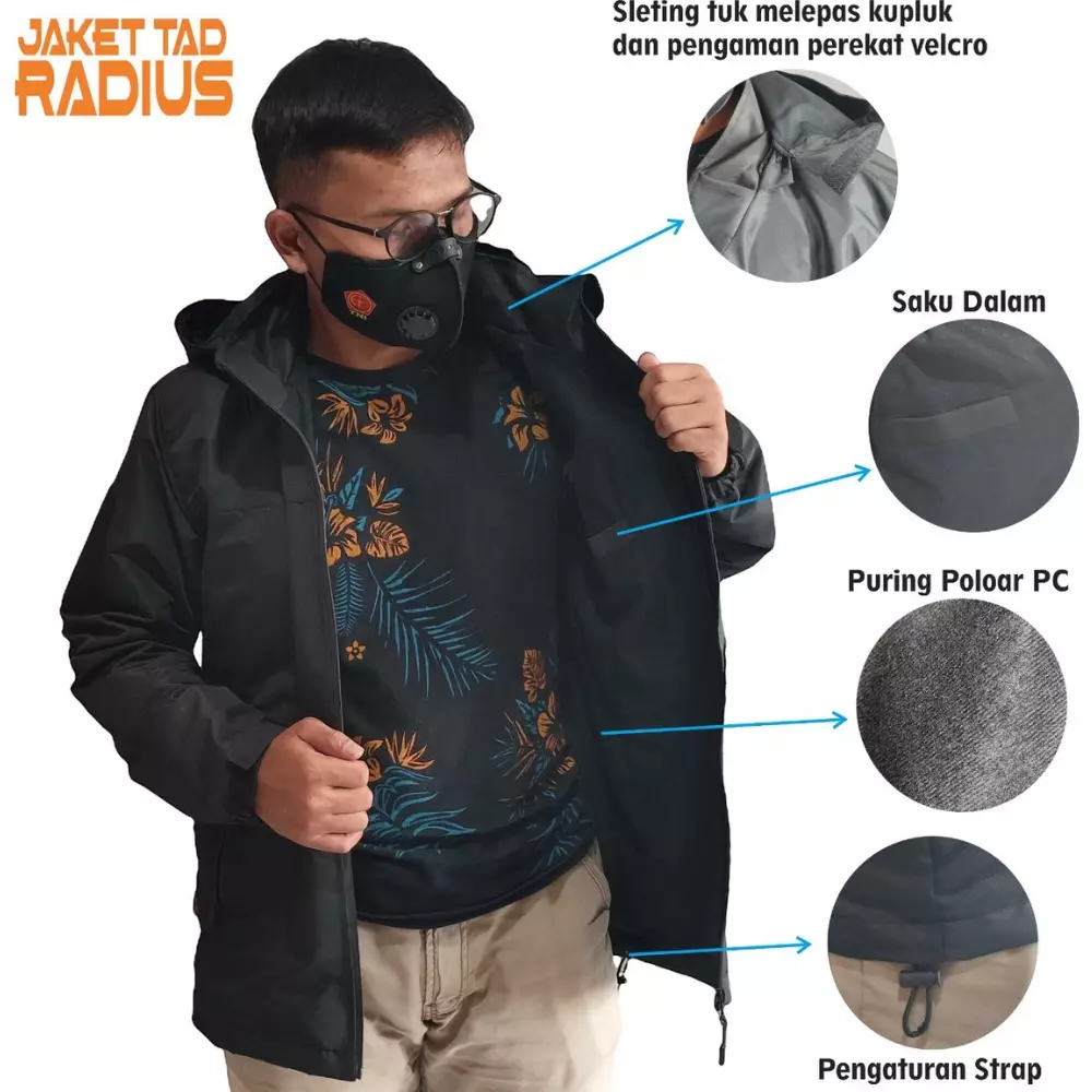 Jaket windbreaker waterproof shop
