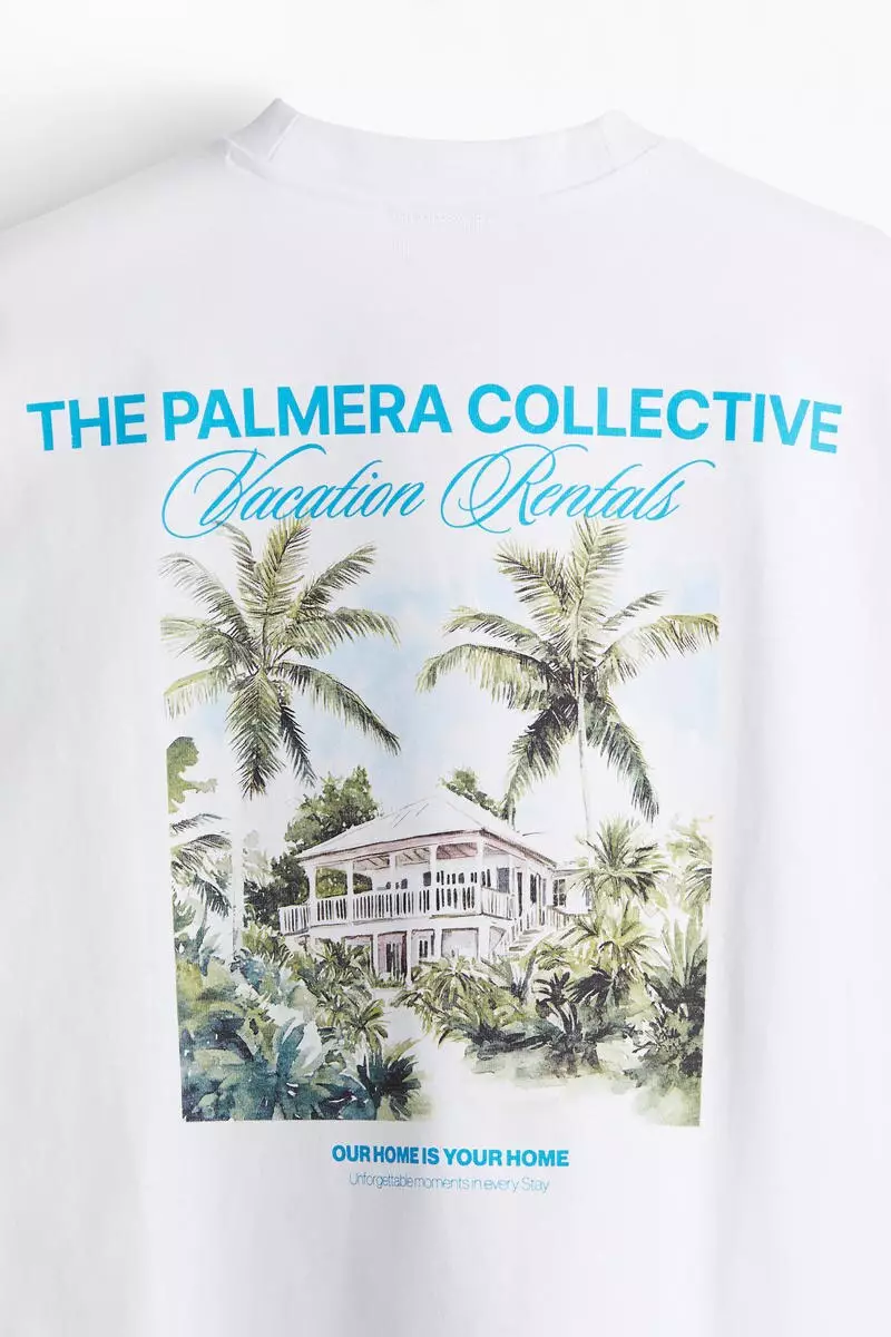 Oversized Fit Printed T-shirt