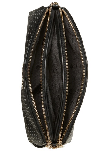 Kate Spade Kate Spade Spencer Metallic Dot Double-Zip Crossbody Bag in  Black Multi k4547 | ZALORA Malaysia