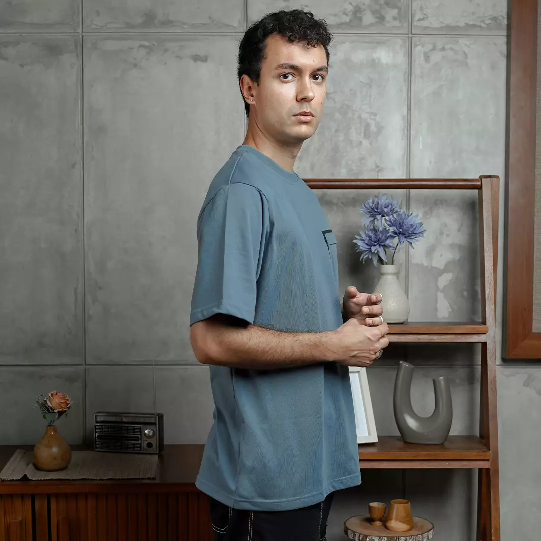 MATSUDA Kaos Oversize 20s Polos Pocket Obihiro