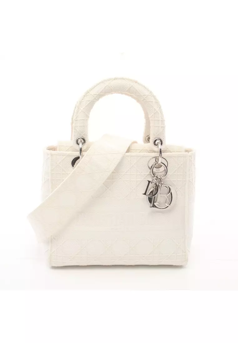 Lady dior canvas cheap