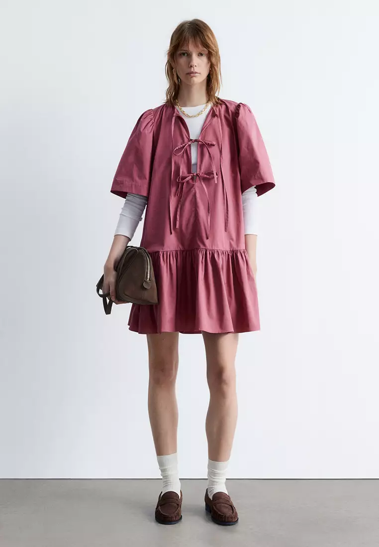 Buy & Other Stories Peplum Mini Dress Online | ZALORA Malaysia