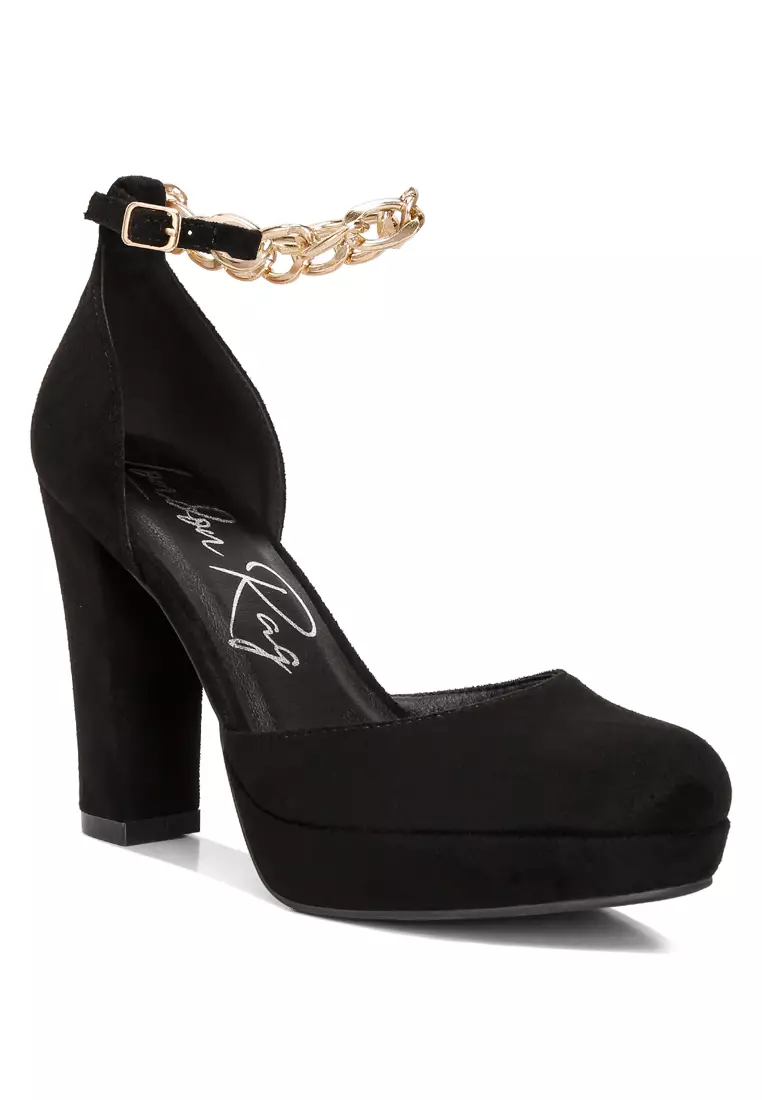 platform shoes with ankle strap