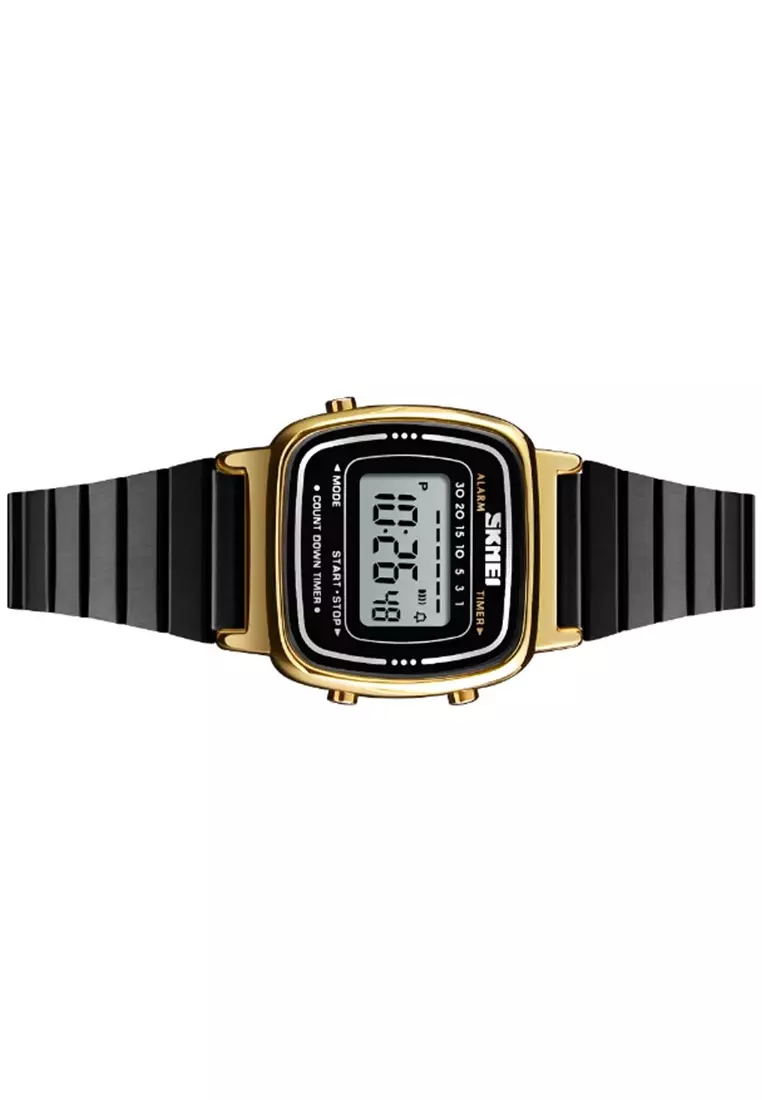 Jam Tangan Digital Wanita Waterproof Many Function Strap Tali Material Stainless Steel BL70 ORIGINAL