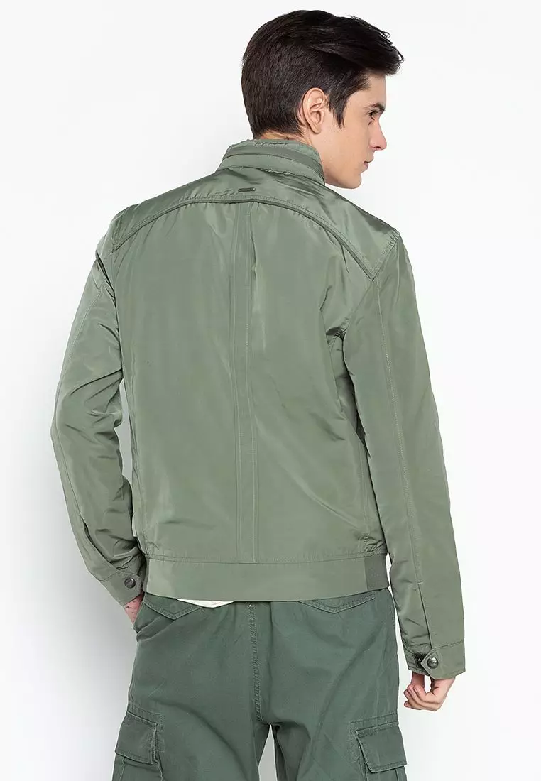 Green deals mens windbreaker