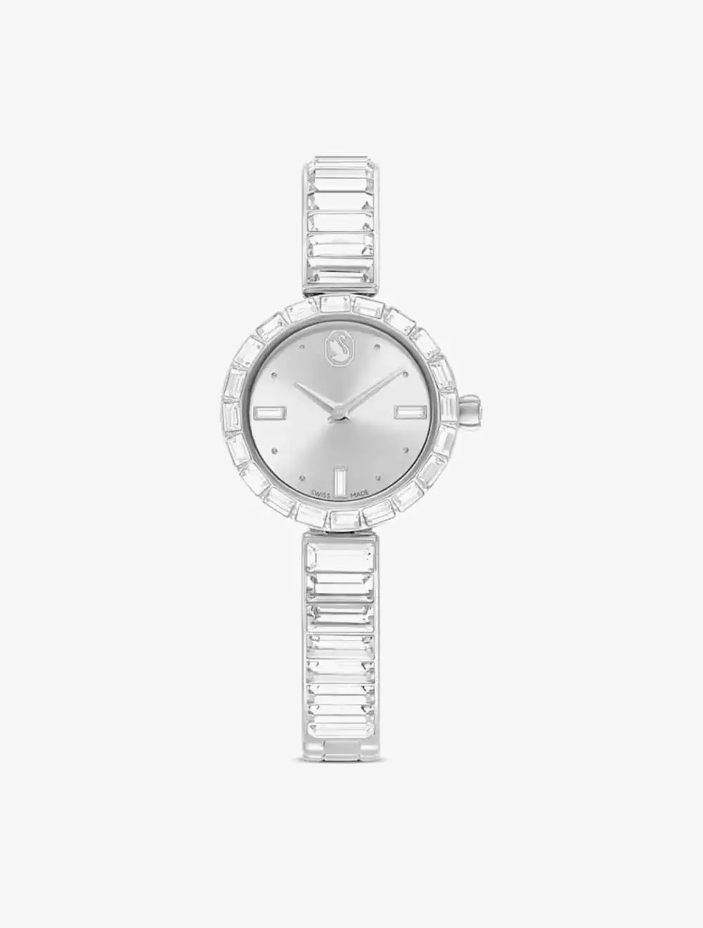 Jual Swarovski Matrix Bangle Watch, Swiss Made, Crystal Bracelet