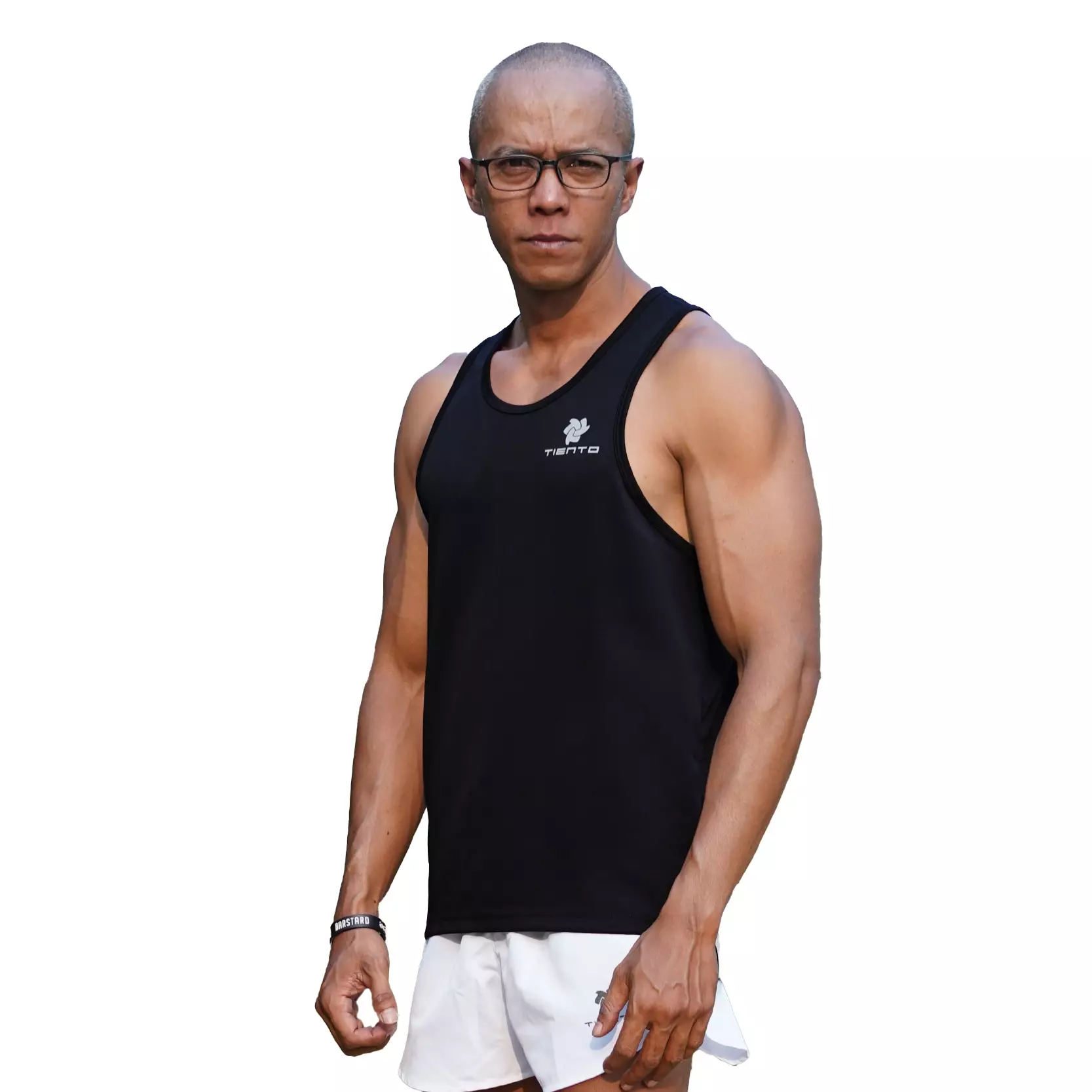 Tiento Singlet Running Baju Sleeve Less  Kaos Dry Fit Olahraga Lari Pria Xcel Series