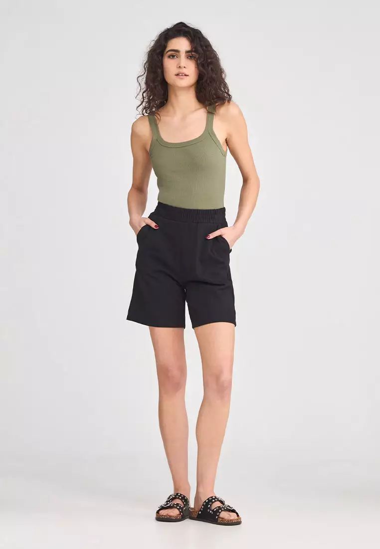 Lightweight Bermuda Shorts for Women