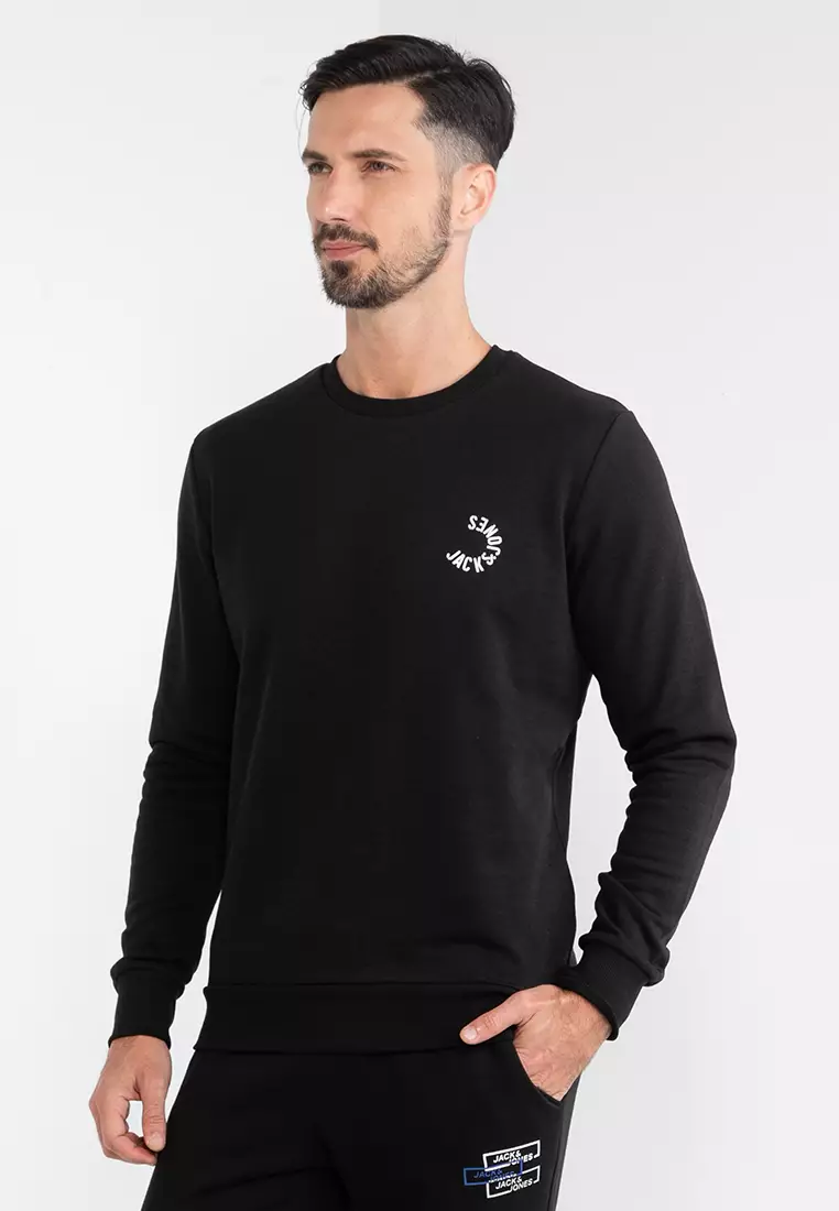 Adidas panel clearance crew sweatshirt