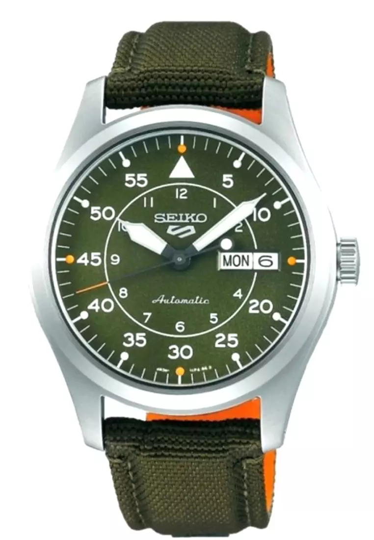 SEIKO SRPH29K1 SRPH29 AUTOMATIC GREEN CANVAS