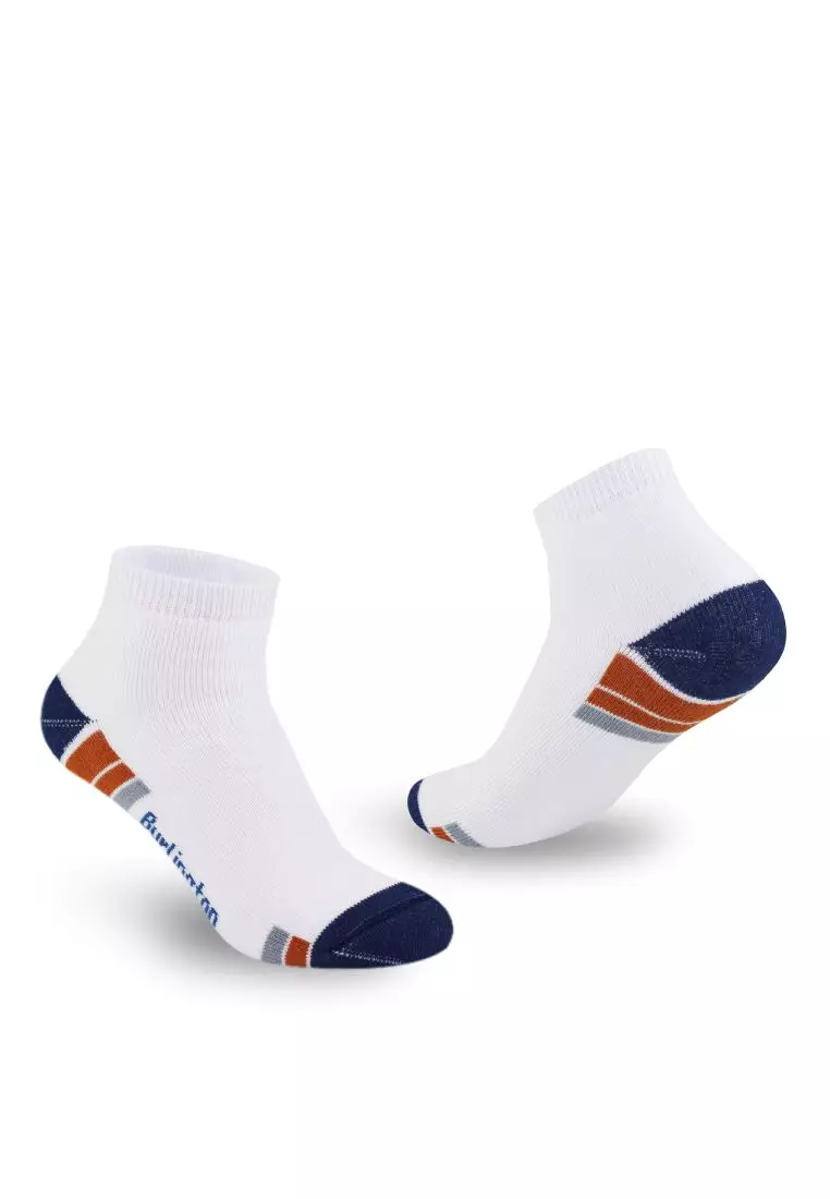 Burlington Boys’ Cotton Sports Ankle Socks 3 pairs in 1 pack BBSKG38