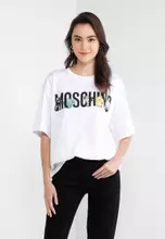 Maxi t shirt top moschino