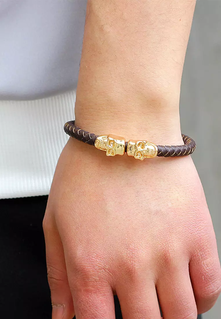 Happy online skulls bracelet