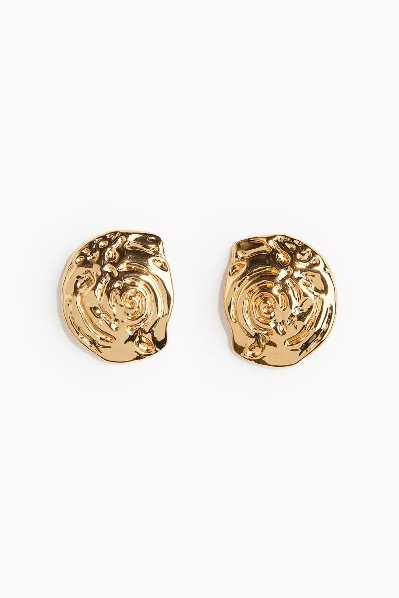 Gold-plated earrings
