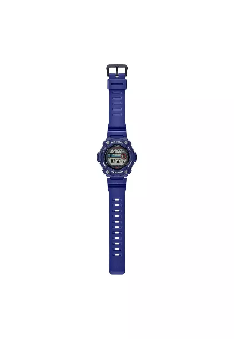 線上選購Casio Watches Casio Men's Digital Watch WS-1300H-2AV Blue