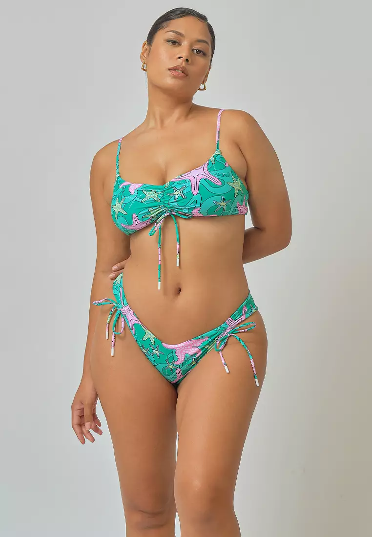 Buy Blackbough Swim Sophia Ruched Modest Bottoms Caribbean 2024