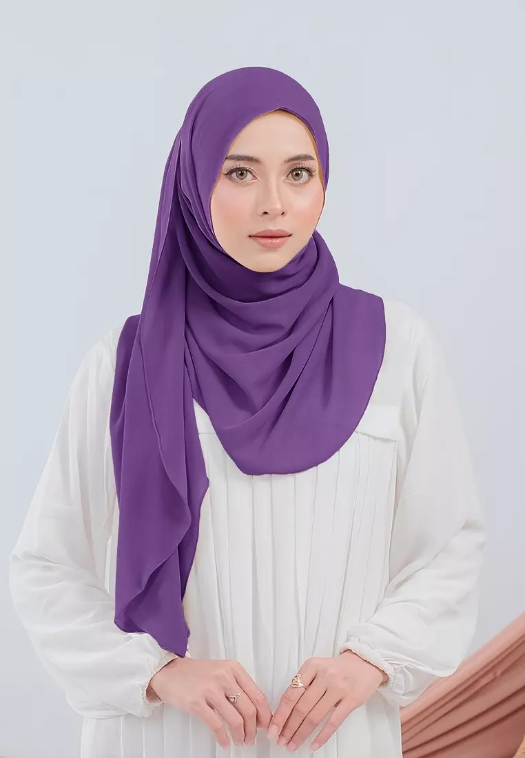 HIJAB INSTAN SABIYA - DARK PURPLE
