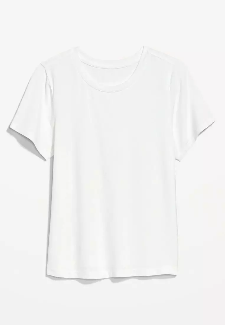 Cropped Slim-Fit T-Shirt For Women