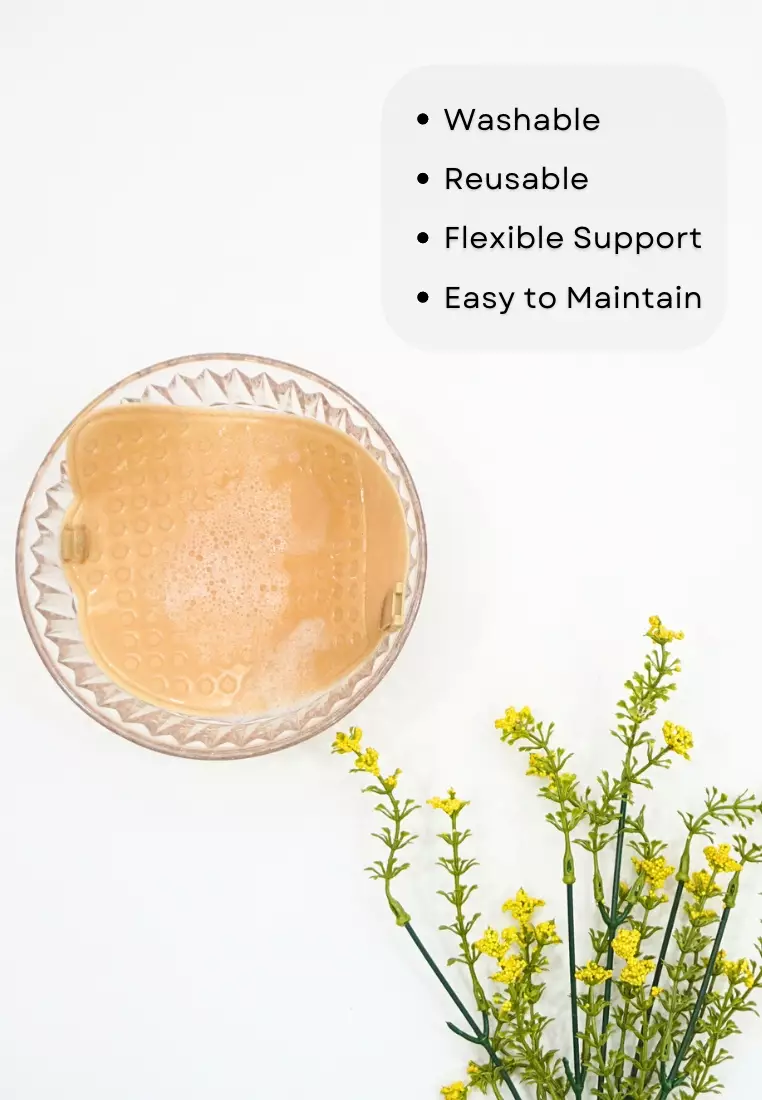 3 Pack Angel Push Up Nubra in Black Seamless Invisible Reusable Adhesive Stick on Wedding Bra 隐形聚拢胸胸貼