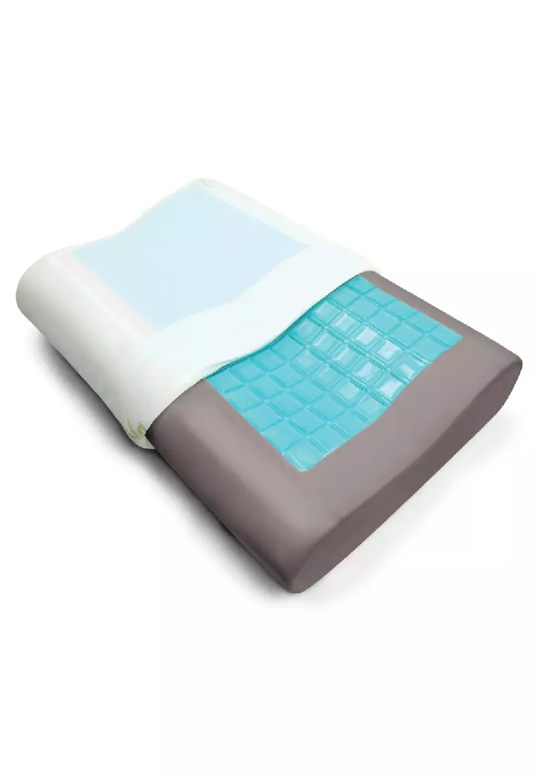 Jean perry bamboo charcoal contour memory pillow cheap