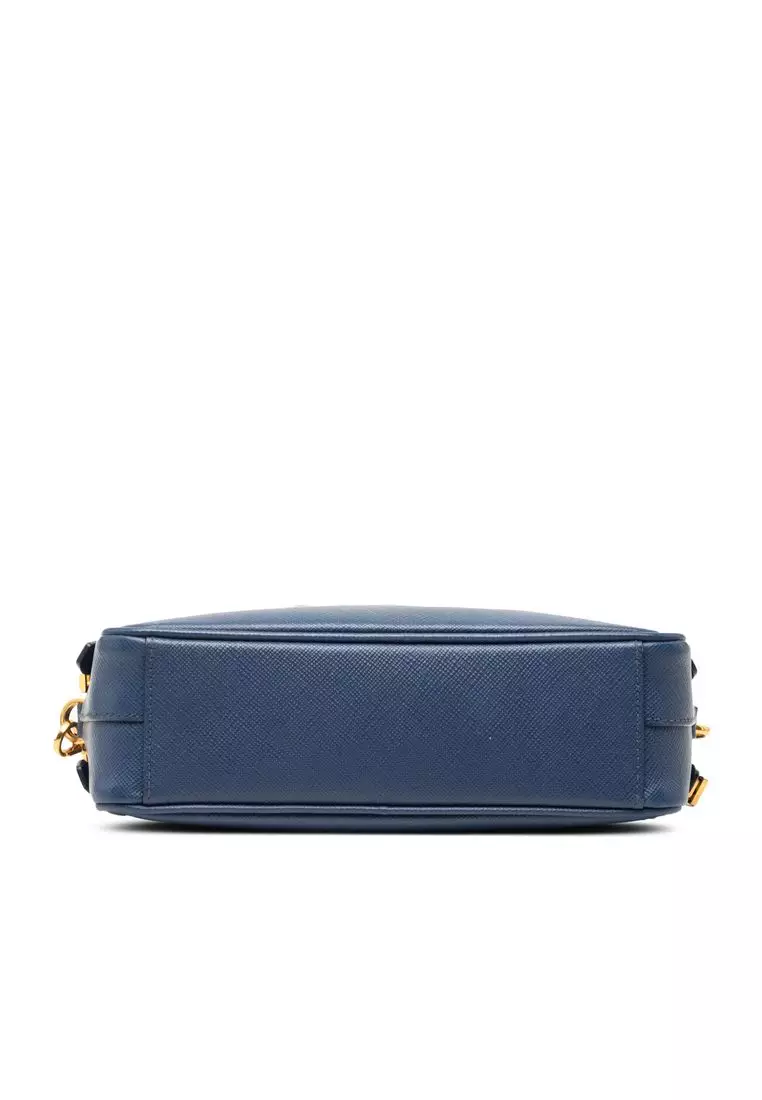 PRADA ネイビー ボディバッグ PRADA（プラダ） 【良品】プラダ ナイロン ボディバッグ ウエスト